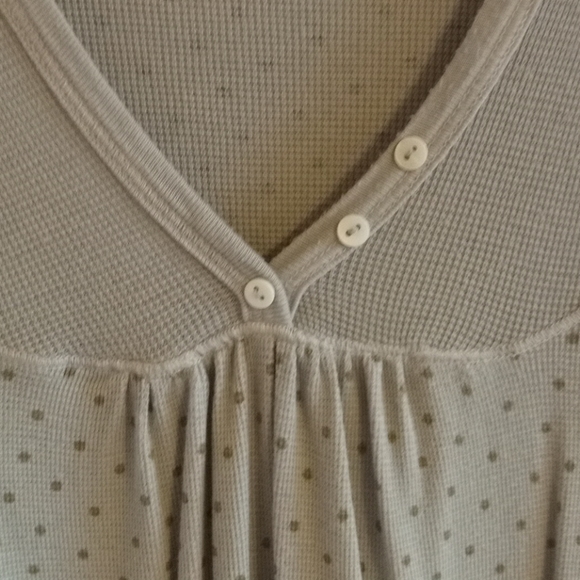 Splendid Polka Dot Hoodie Tee T-shirt - Picture 5 of 10